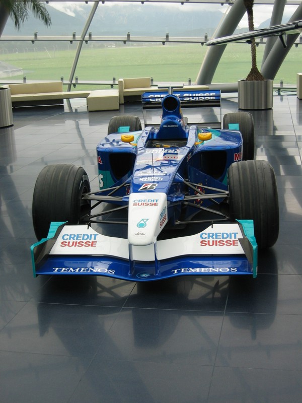 Formel 1 Rennwagen Sauber