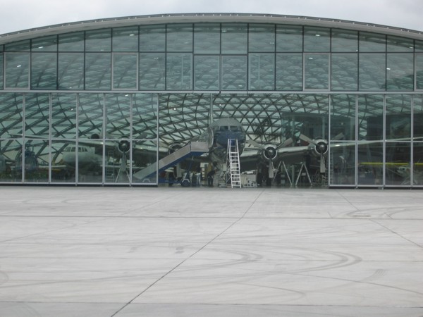 Der Hangar 7 am Flughafen Salzburg