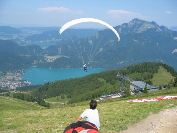 Paraglider am Zwlferhorn