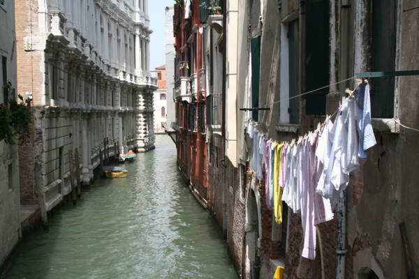 Groe Wsche in Venedig
