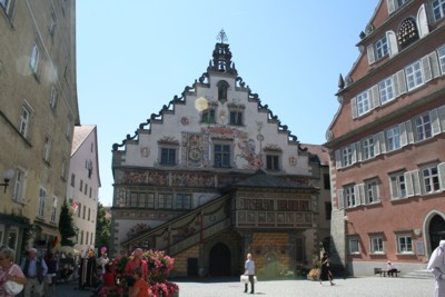 Das historische Rathaus von Lindau