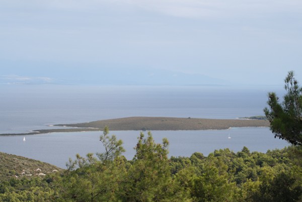 Blick auf Otok Vele Orjule 