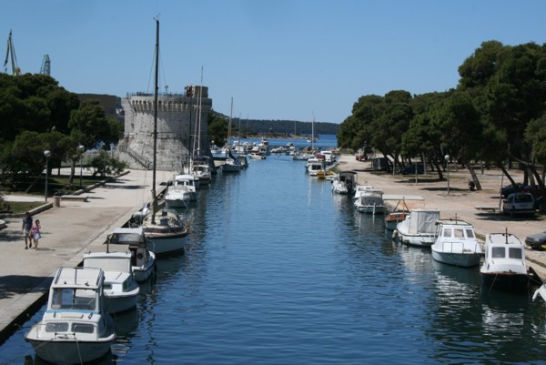 Der Kanal von Trogir