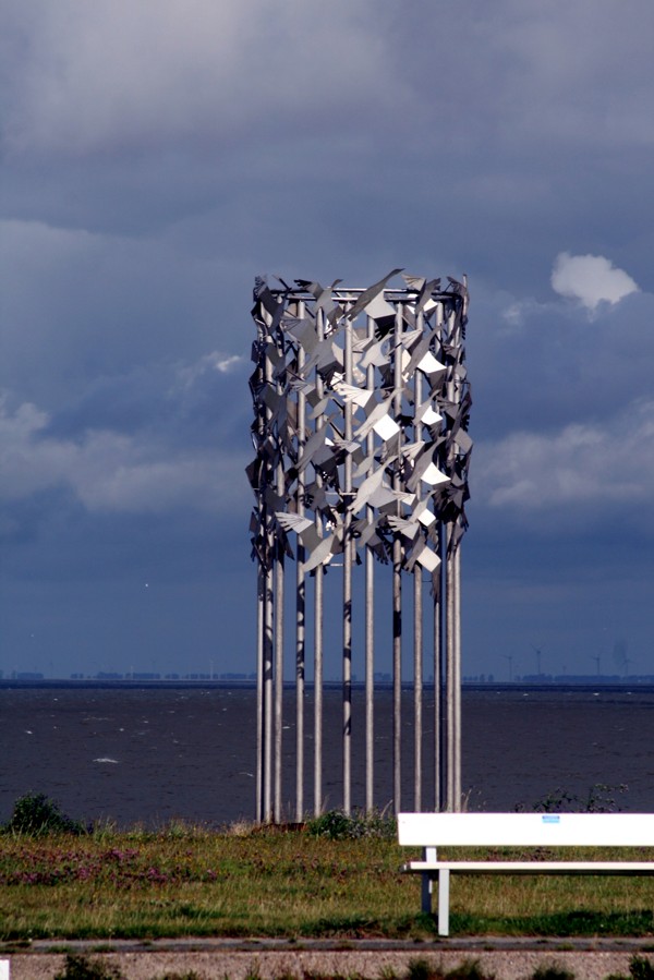 Vogelflug-Skulptur Cuxhaven